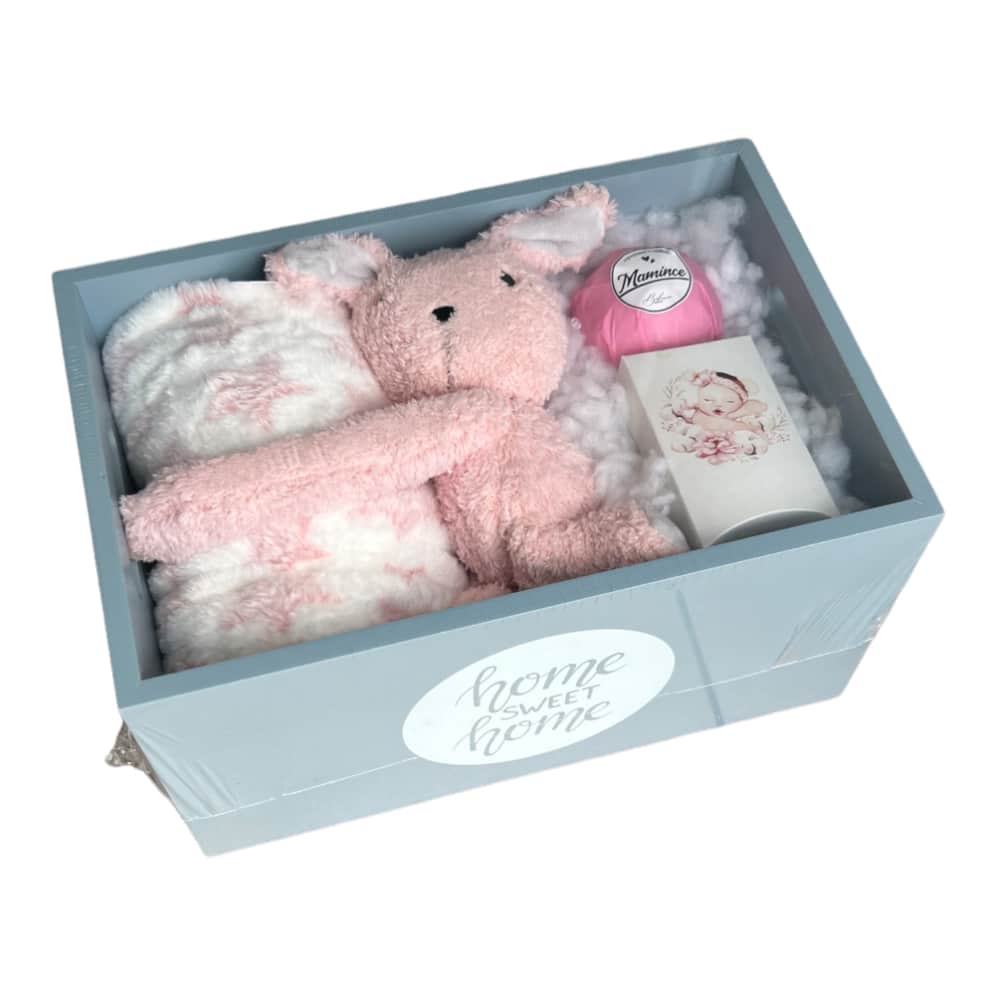 Pink Gift Box for an Expectant Mother