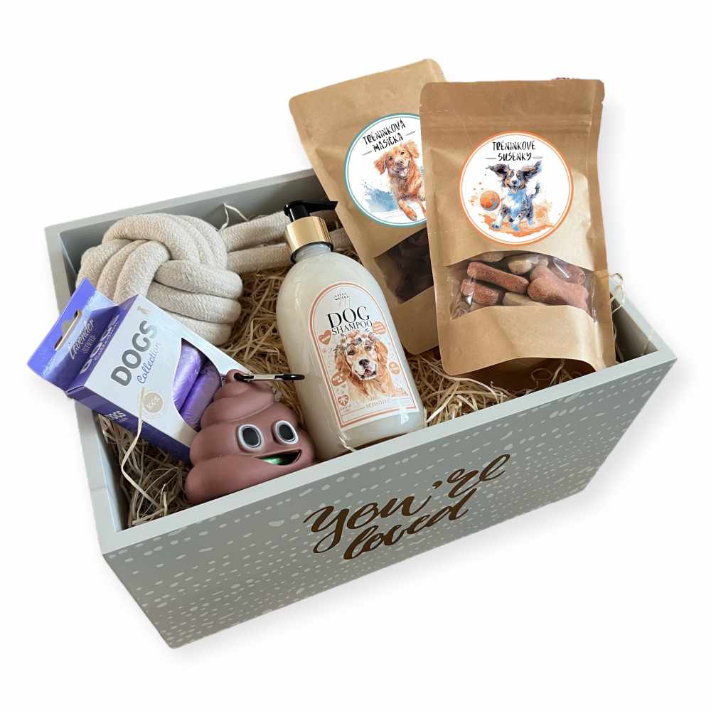 Wooden Gift Box for Dog Lovers – You Are Loved