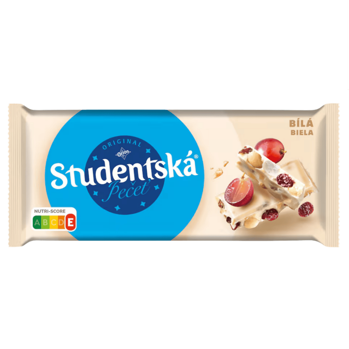 Orion Studentska Pecet White Chocolate Bar / Studentska pecet bila