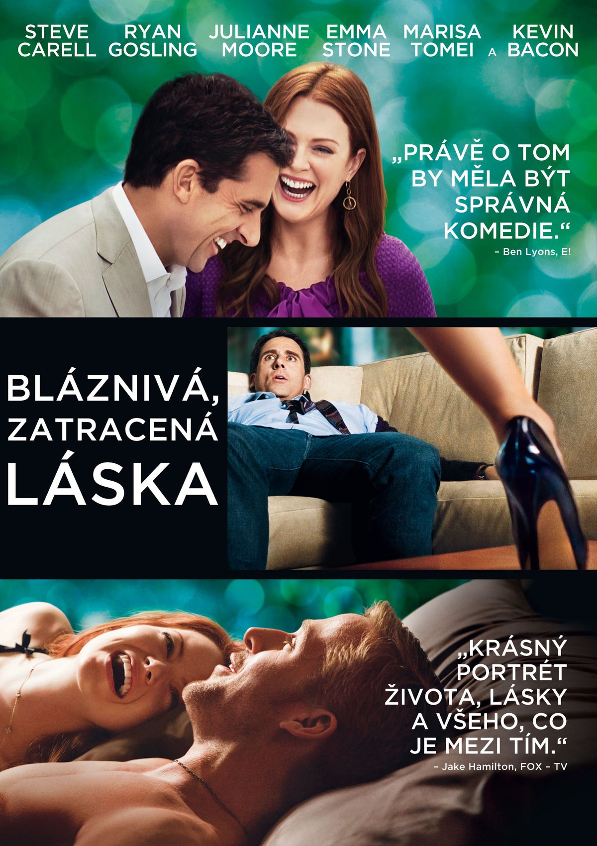 Crazy, Stupid, Love / Blazniva, zatracena laska DVD