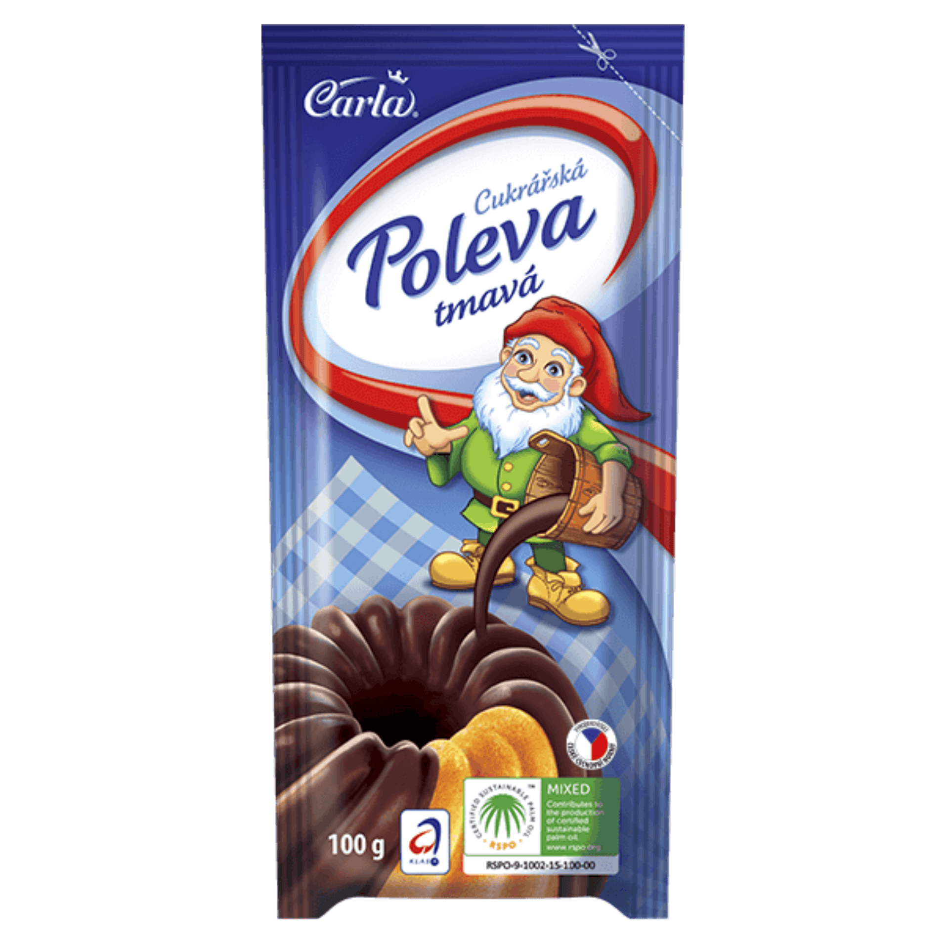 Carla Dark Confectionery Coating / Tmava cukrarska poleva