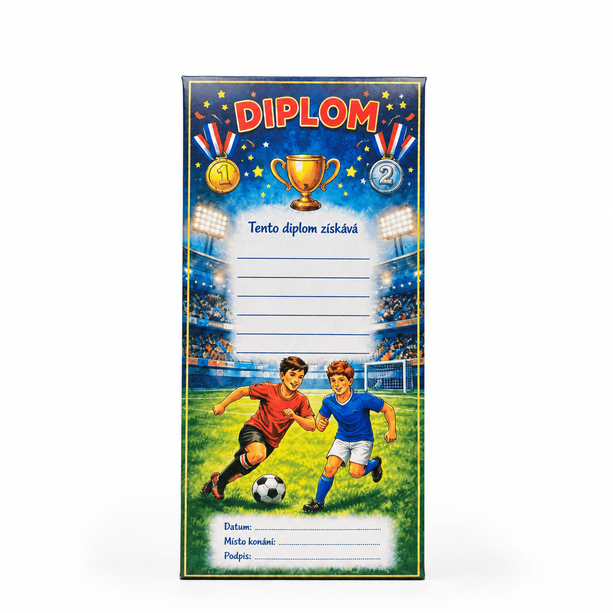 Gift Milk Chocolate 100 g – Diploma for a Footballer