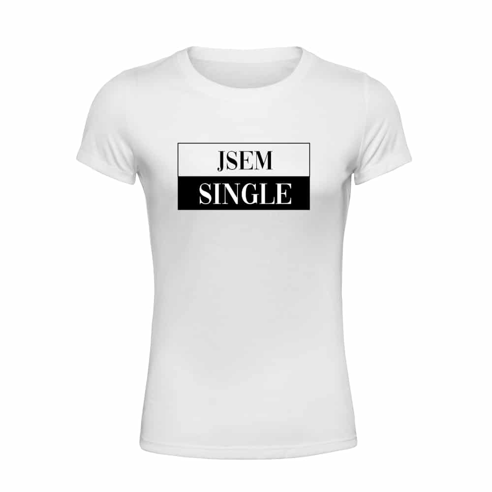 Women's T-shirt – I'm Single