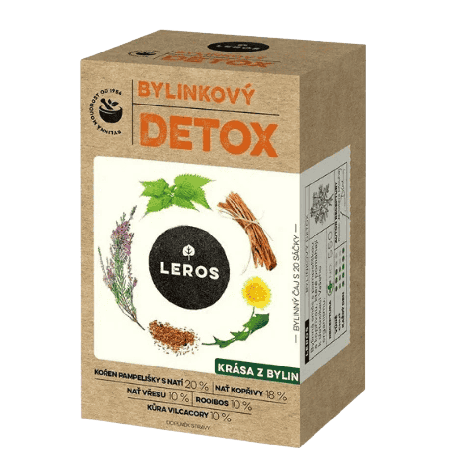 LEROS Herbal Detox Tea / Bylinny detoxikacni caj
