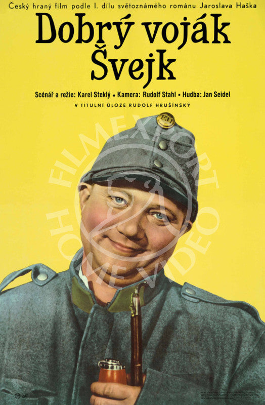 Dobrý voják Švejk (1956) – Movie Poster Reprint 55 × 84 cm