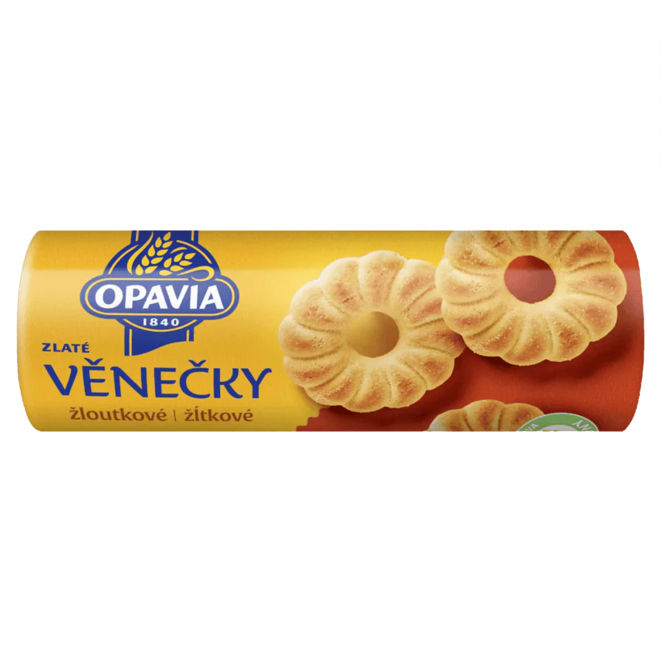 Opavia Zlate Kränze Eigelbkekse / Zlate Venecky Zloutkove