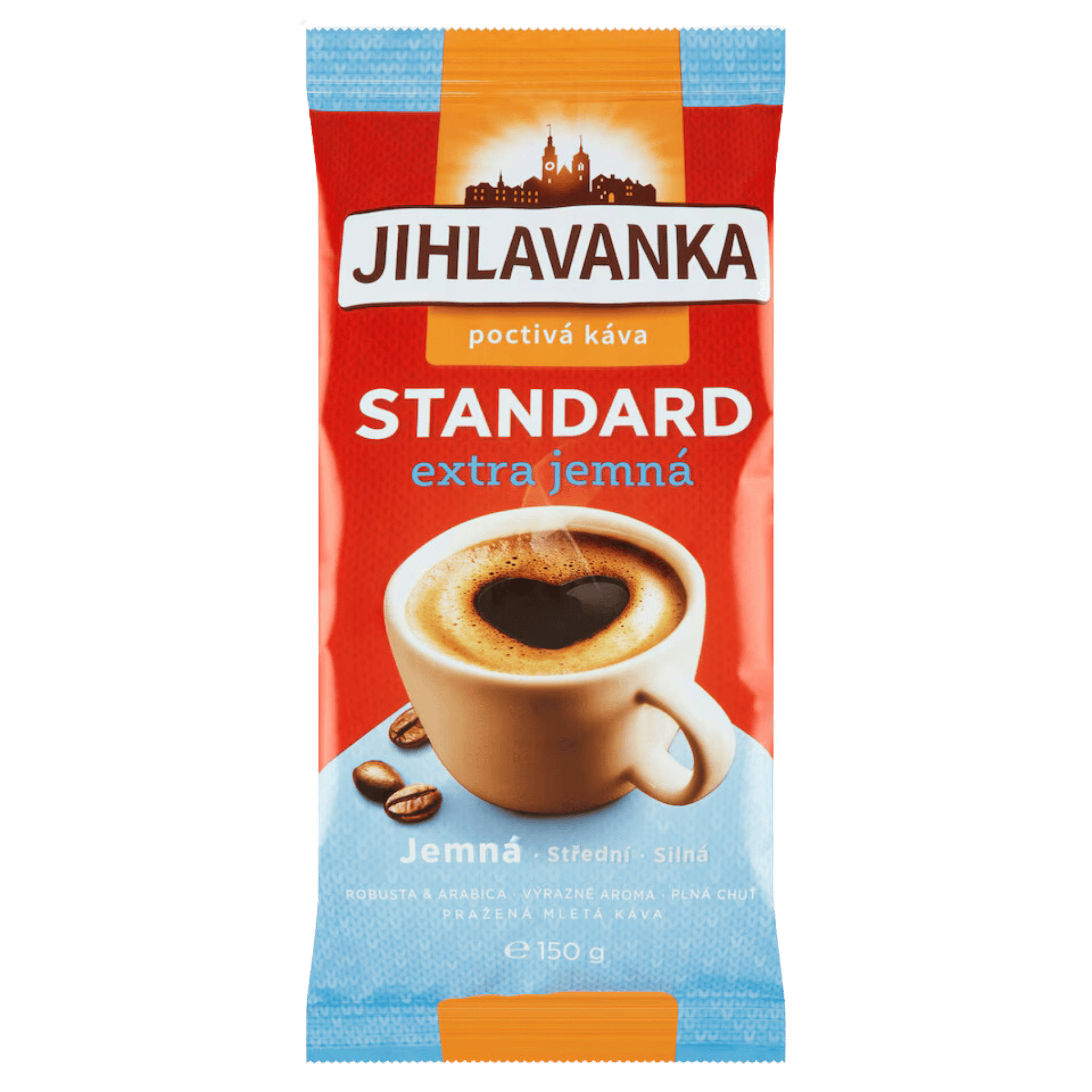 Jihlavanka Standard Extra Fine Ground Coffee / Standard Extra Jemna mleta kava