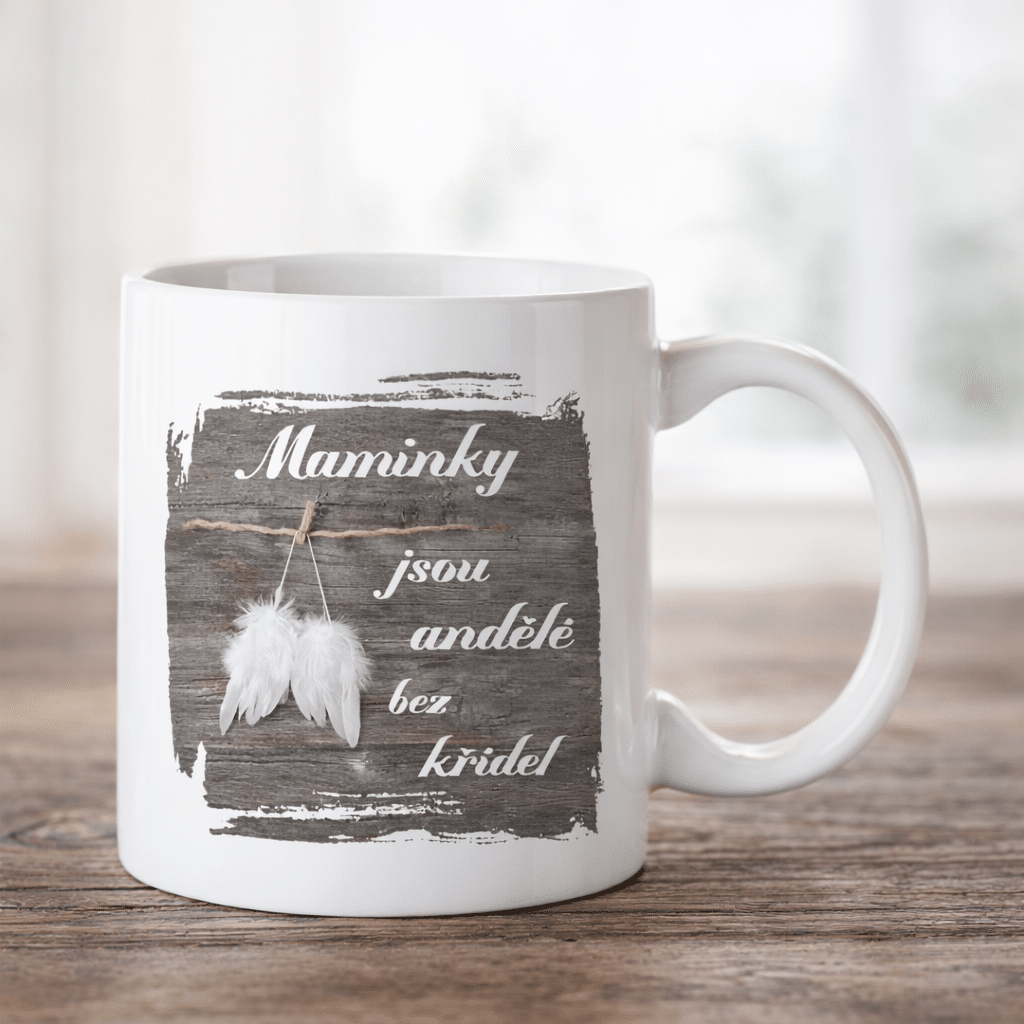 Ceramic Mug for Mum – Mothers Are Angels