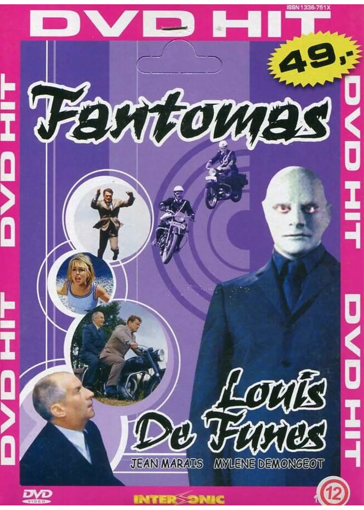 Fantomas DVD - paper sleeve edition
