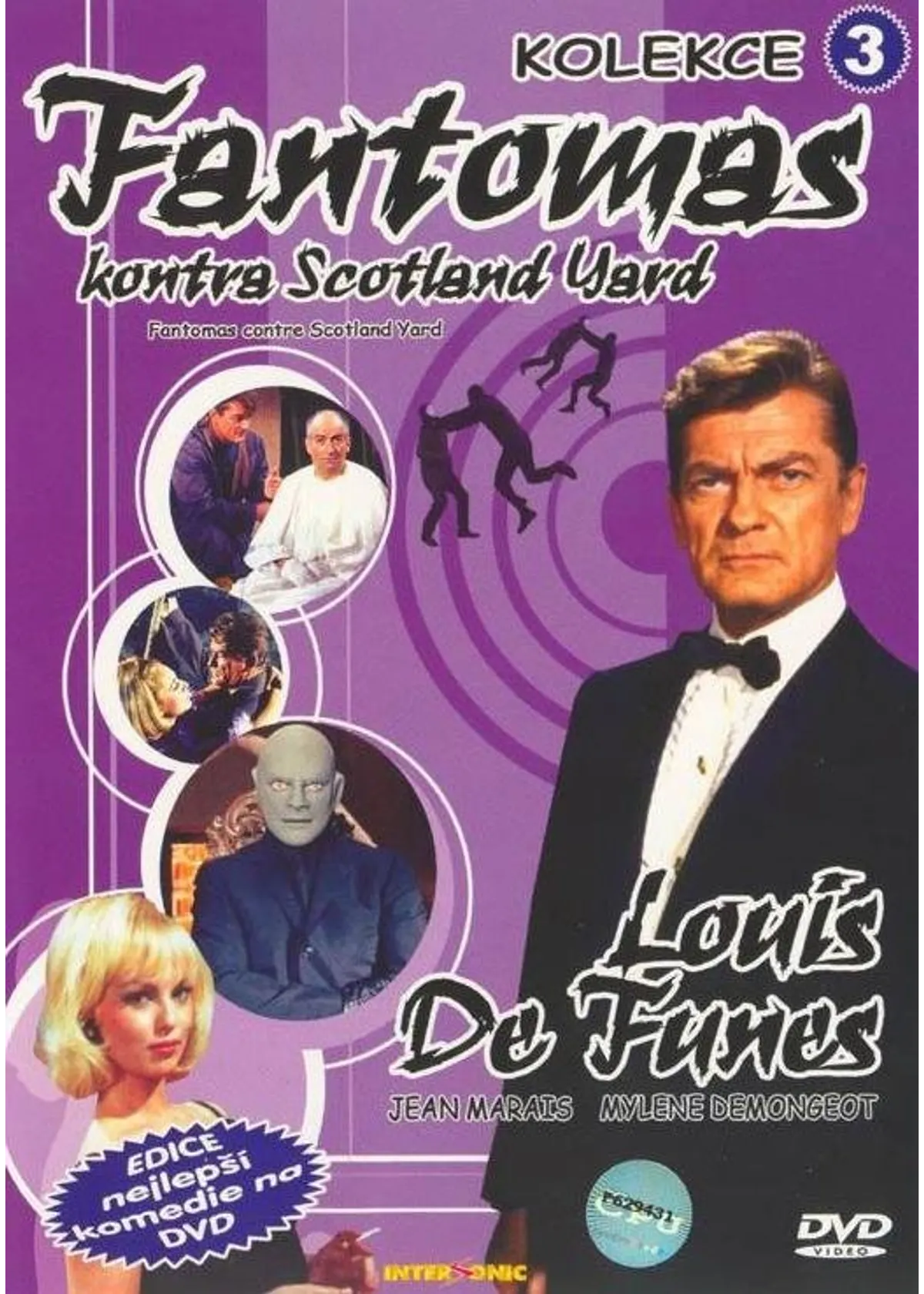 Fantomas kontra Scotland Yard DVD - paper sleeve edition
