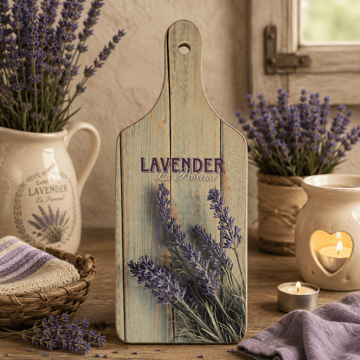 Decorative Kitchen Board 28 cm – Lavender