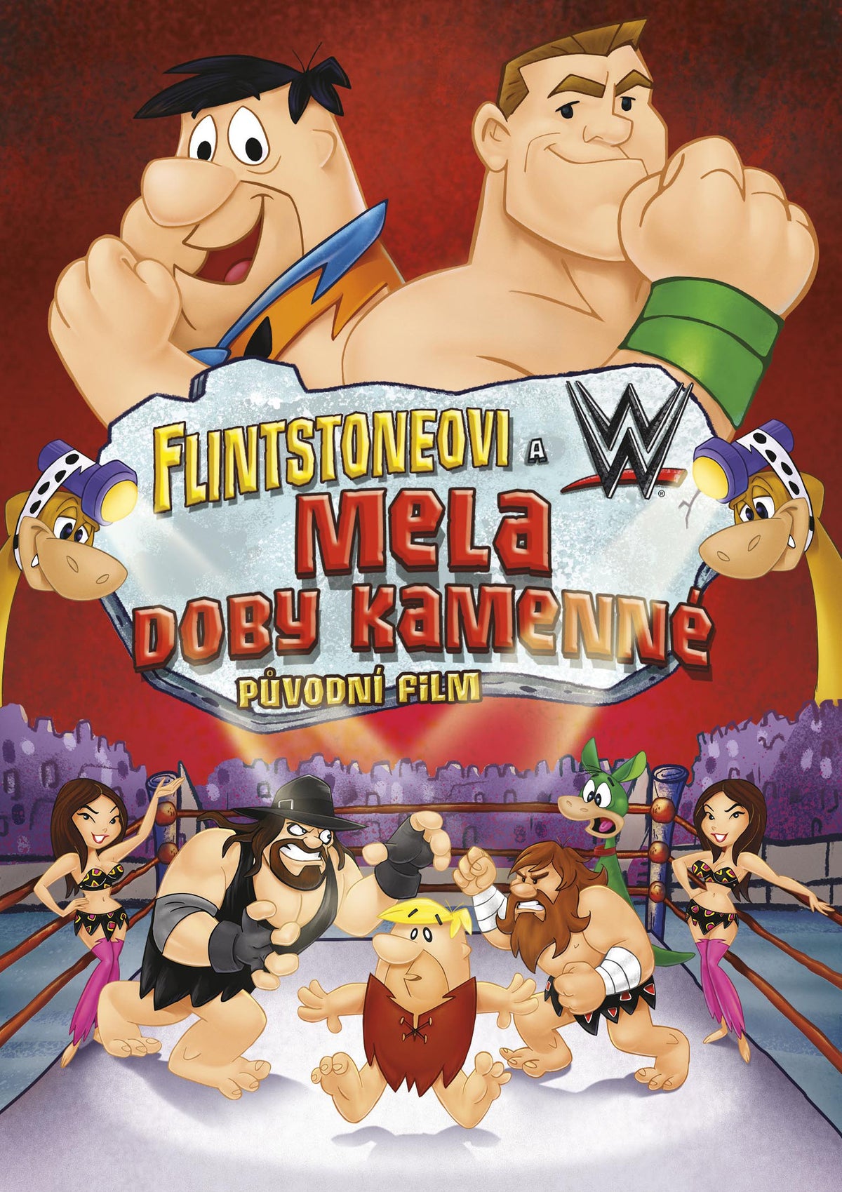 The Flintstones & WWE: Stone Age SmackDown! / Flintstoneovi & WWE: Mela doby kamenne DVD