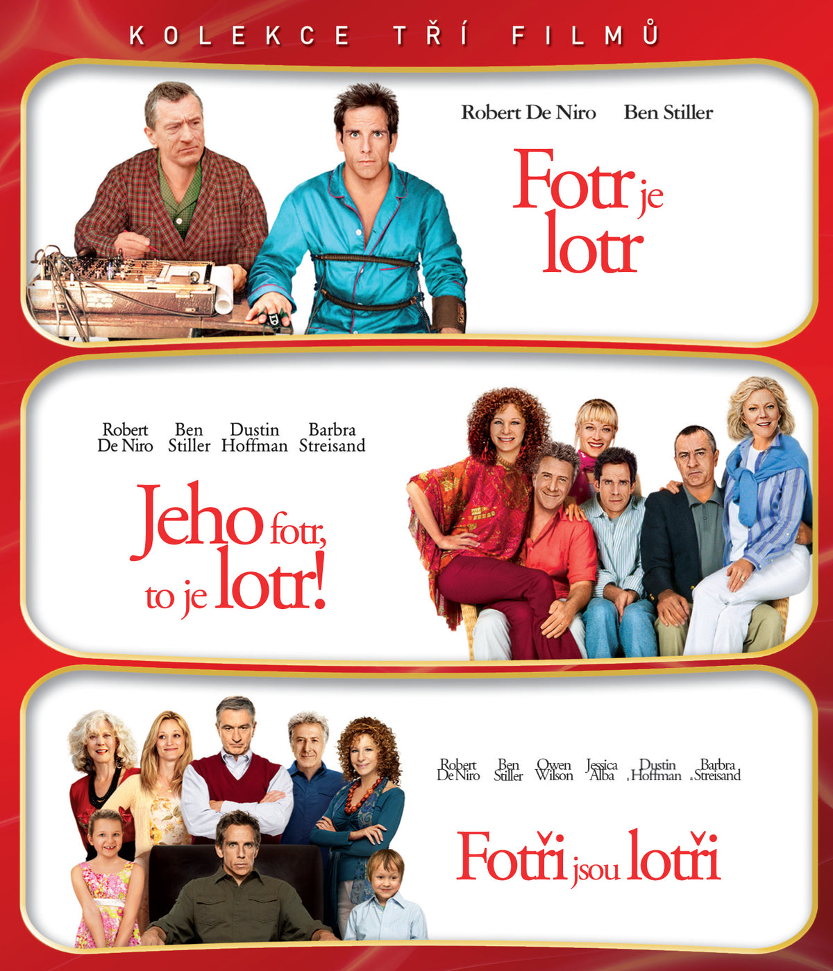Meet the Parents Trilogy / Fotri a lotri kolekce 1.-3. 3 Blu-ray