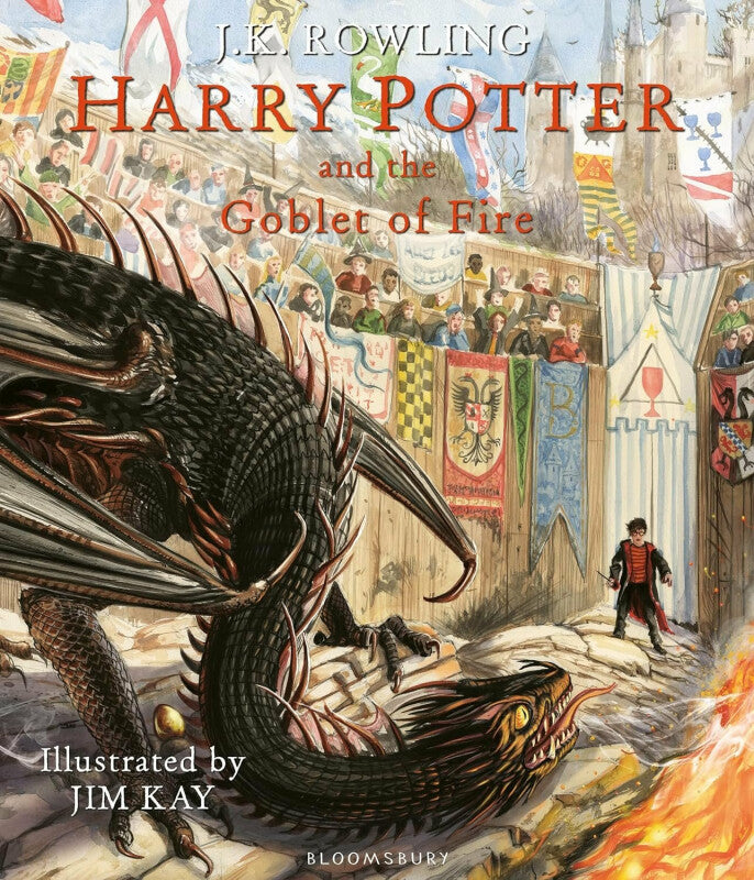Harry Potter and the Goblet of Fire: Illustrated Edition – Rowlingová Joanne Kathleen (2024)