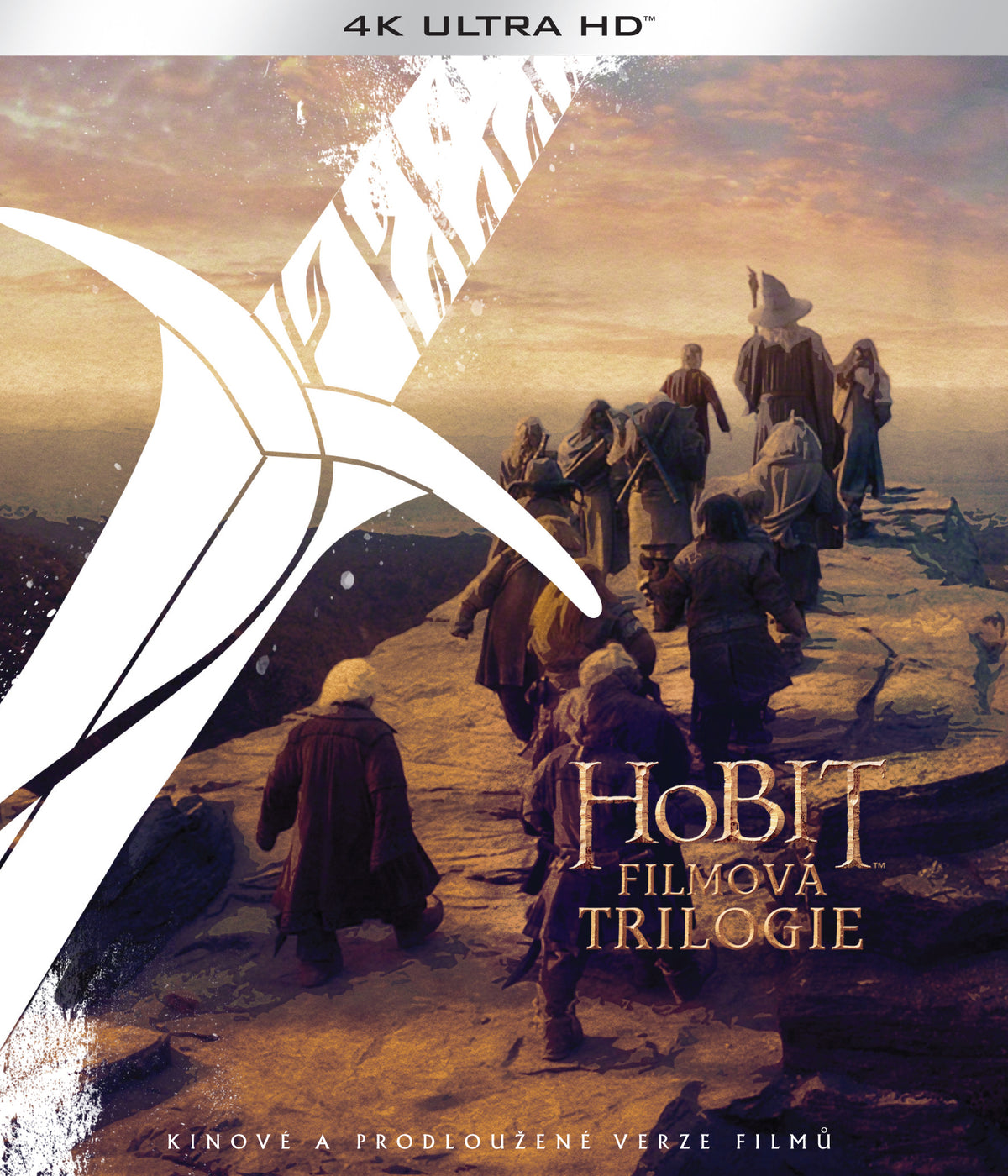 The Hobbit: The Motion Picture Trilogy / Hobit filmova trilogie - prodlouzena a kinova verze 4K Ultra HD + Blu-ray