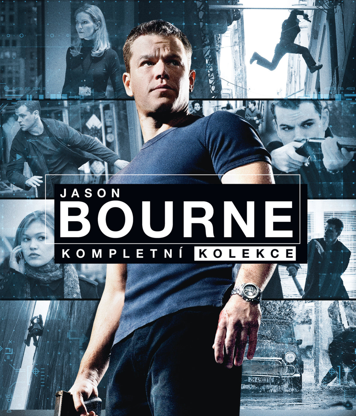 Jason Bourne 5-Movie Collection / Jason Bourne kolekce 1.-5. 5 Blu-ray