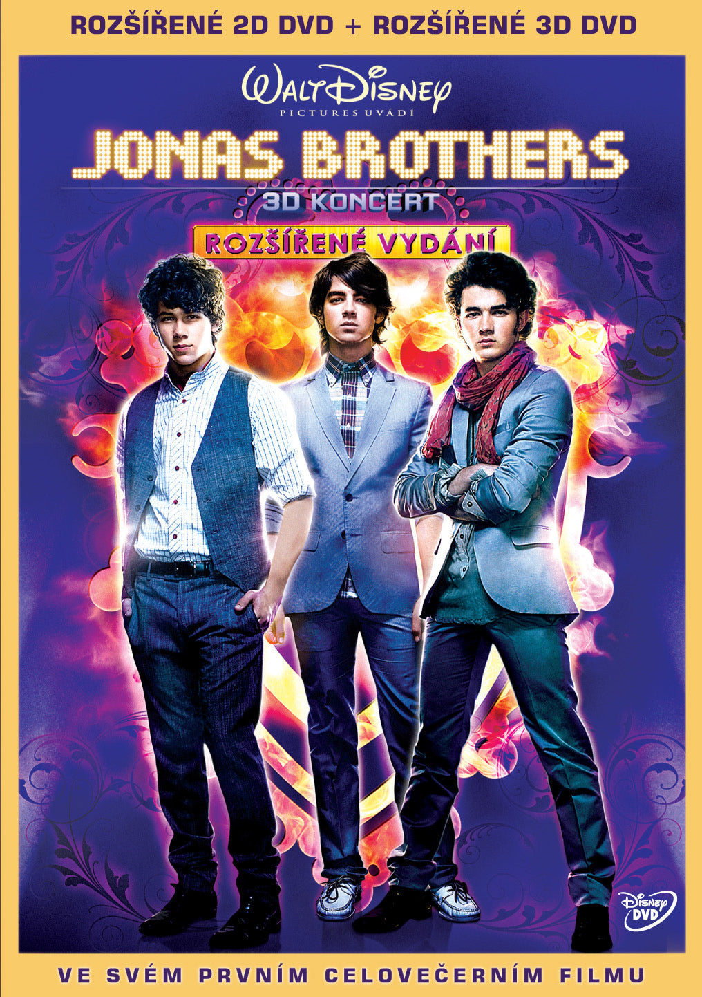 Jonas Brothers: The 3D Concert Experience / Jonas Brothers: 3D Koncert 2 DVD