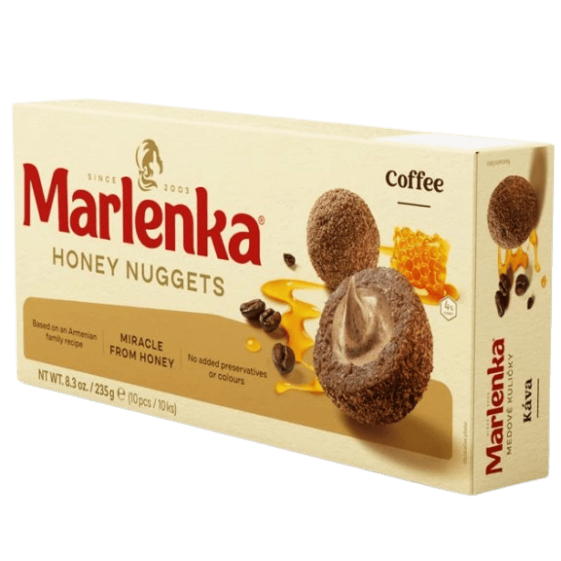 Marlenka Coffee Honey Nuggets / Kavove medove kulicky