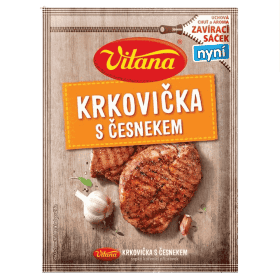 Vitana Pork Neck with Garlic Seasoning / Krkovicka s cesnekem