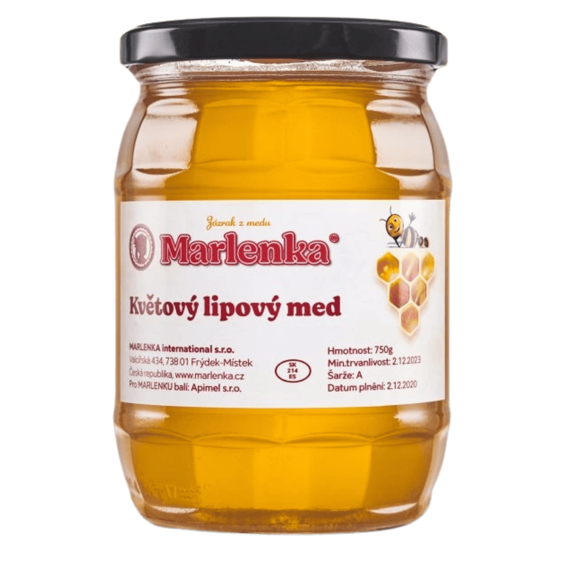 Marlenka Linden Blossom Honey / Lipovy kvetovy med
