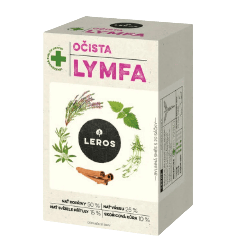 LEROS Lymph Cleanse Tea / Ocista Lymfa caj