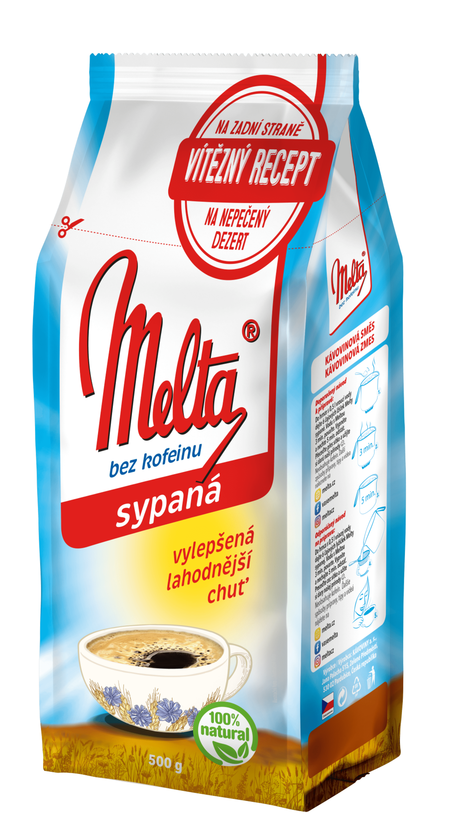 Melta Loose Blend 500 g / Kávoviny Melta Sypana 500g