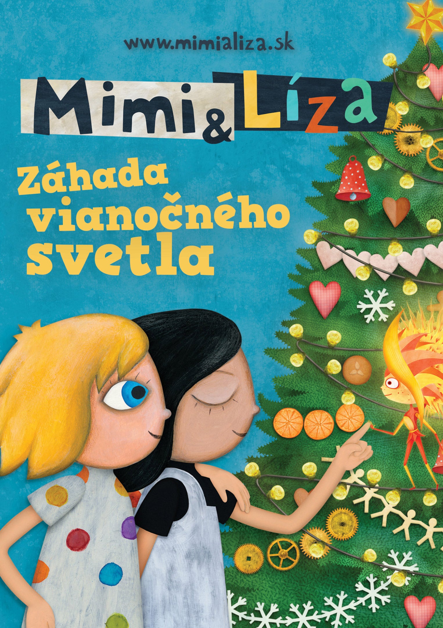 Mimi and Lisa: The Mystery of Christmas Lights / Mimi a Liza - Zahada vianocneho svetla DVD