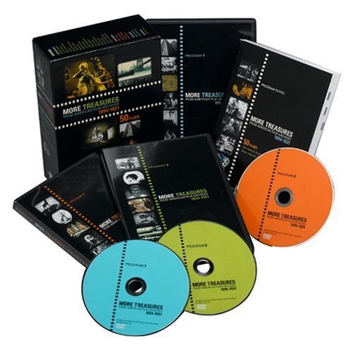 More Treasures from American Film Archives 1894–1931 – 50 Films 3DVD