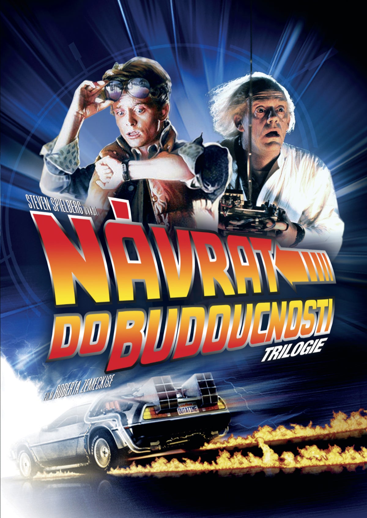 Back to the Future Trilogy / Navrat do budoucnosti kolekce 1.-3. 4 DVD Bonus Disc