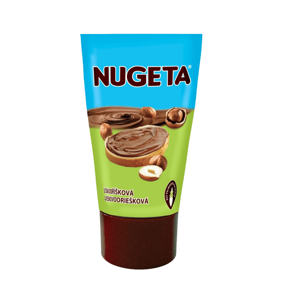 Chocoland Nugeta Chocolate & Hazelnut Spread Tube / Nugeta cokoladovo-liskova pomazanka v tube