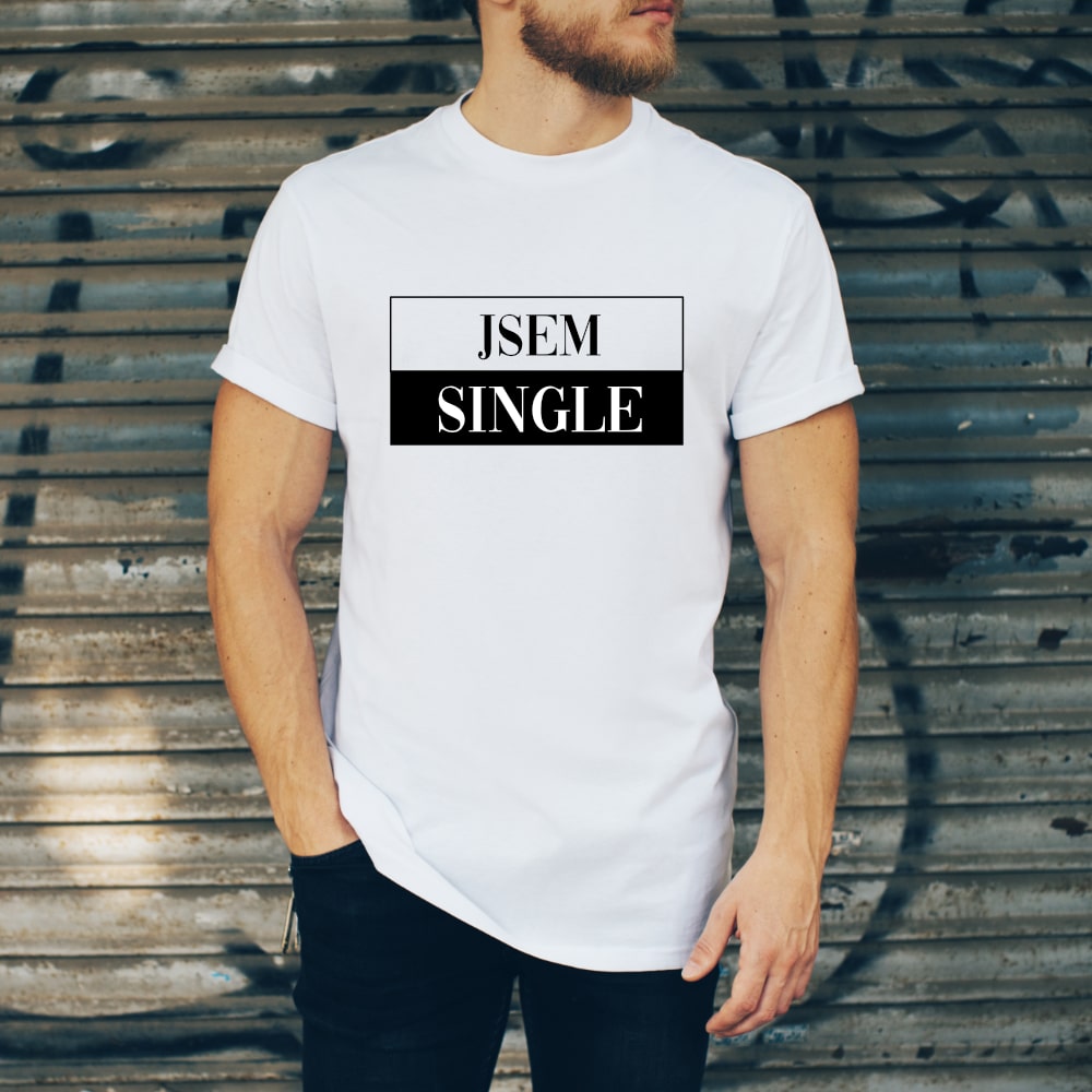 Men's T-Shirt – I'm Single