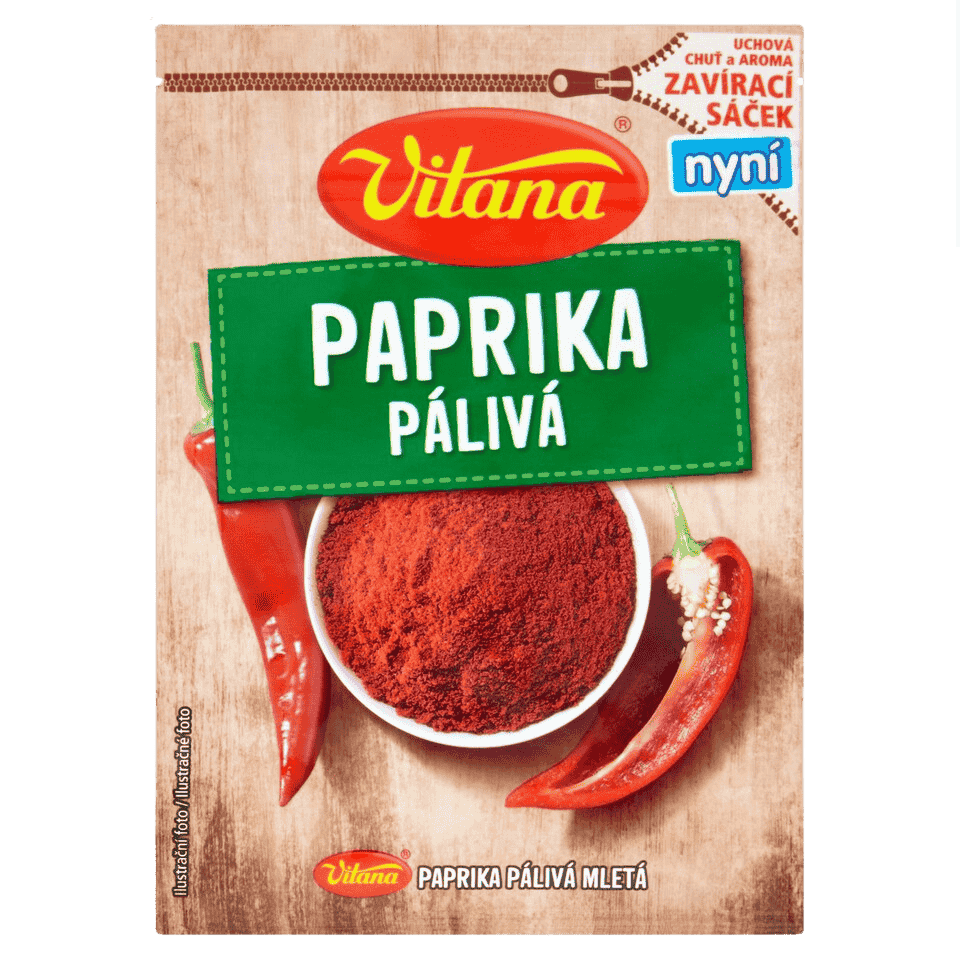 Vitana Hot Ground Paprika / Paprika paliva mleta