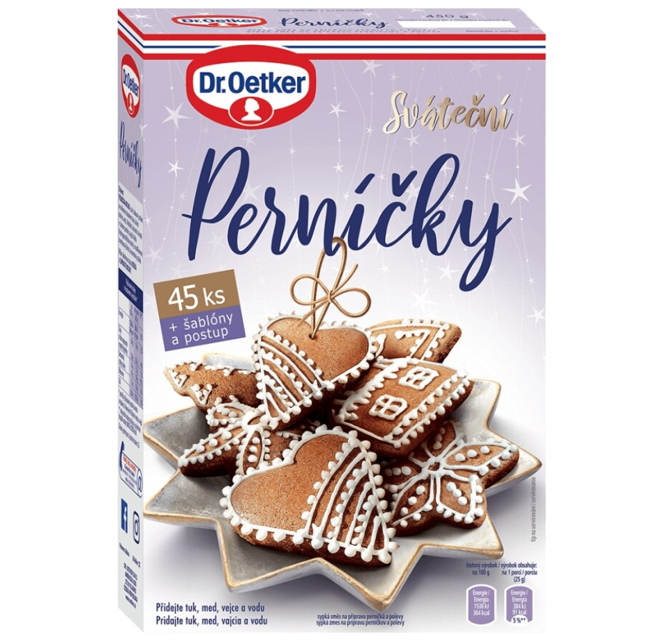Pernicky Vector Dr. Oetker Pernicky Gingerbread | CZECH FOOD | czechmovie