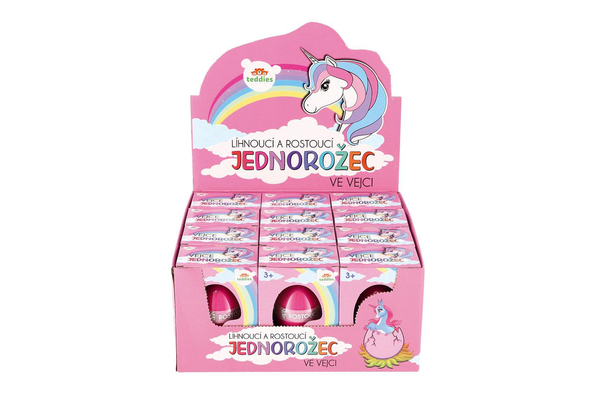 Vejce líhnoucí a rostoucí Jednorožec v krabičce