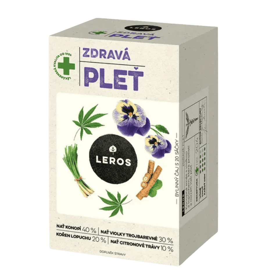 LEROS Clear Skin Tea / Caj pro zdravou plet