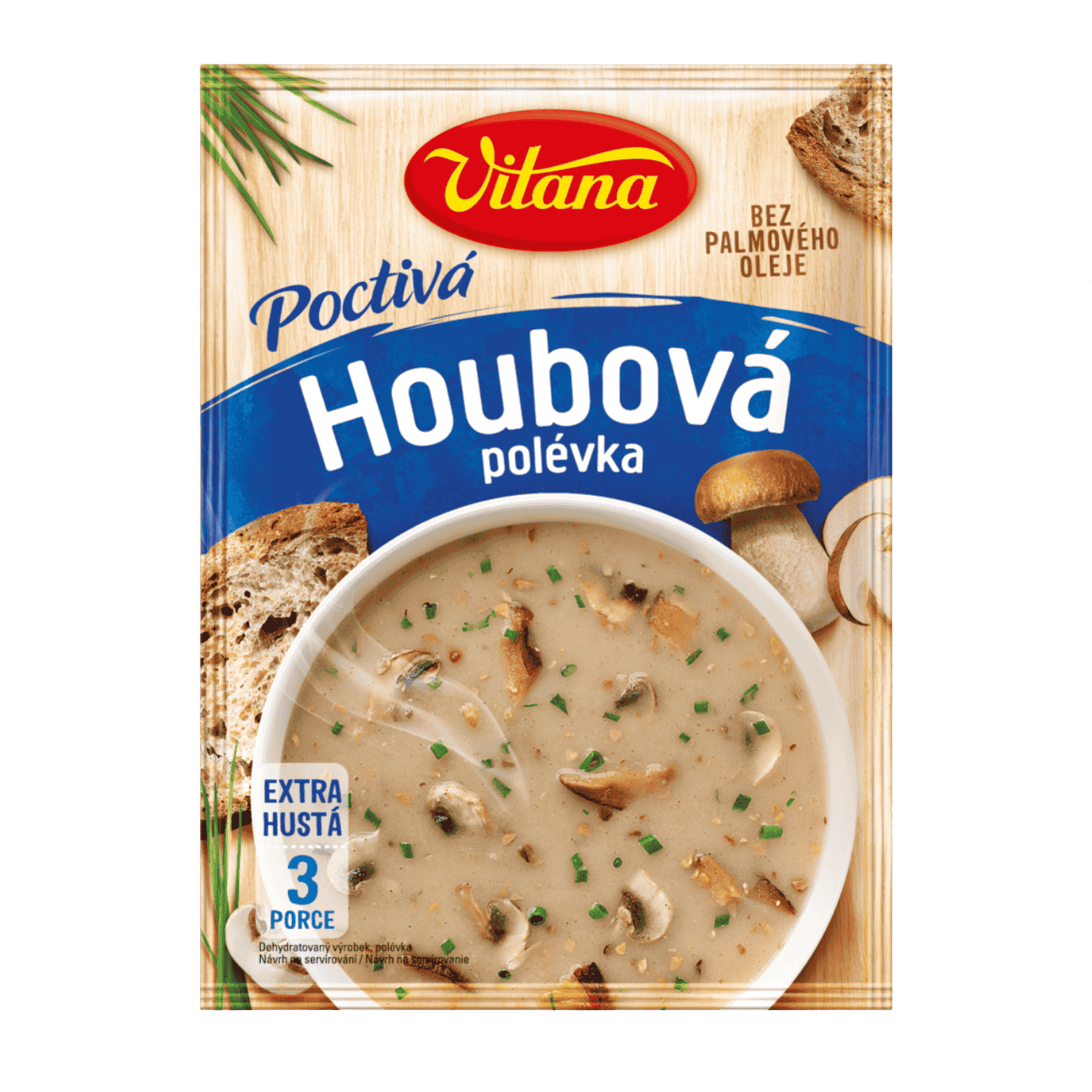 Vitana Creamy Mushroom Soup / Poctiva houbova polevka