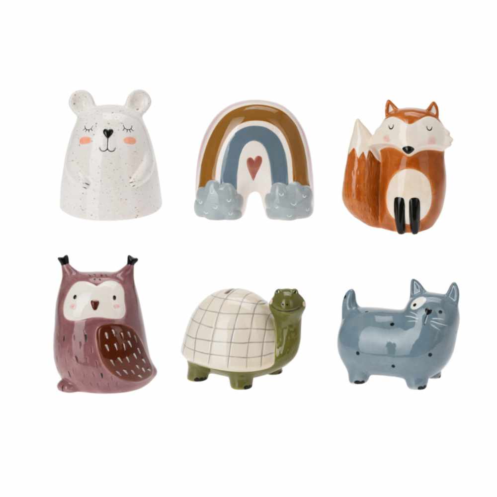 Ceramic Animal-Shaped Money Box