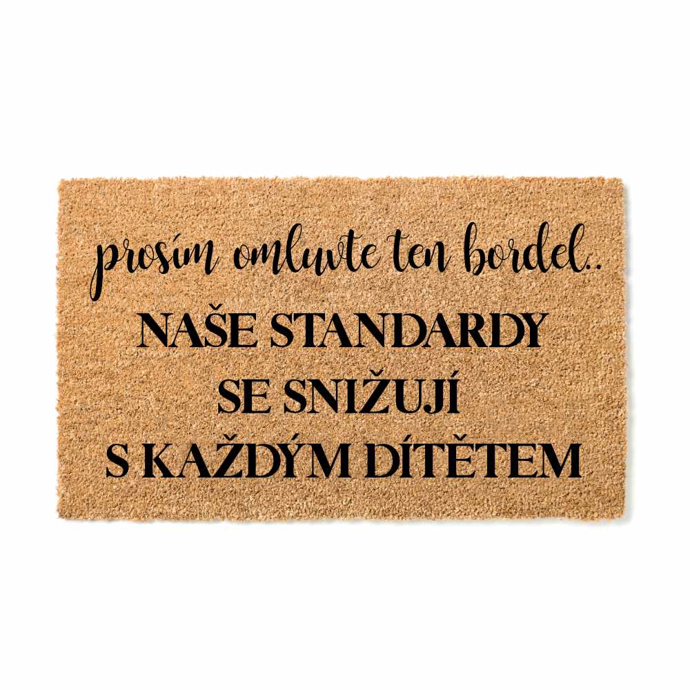 Doormat 40 x 60 cm – Sorry About the Mess