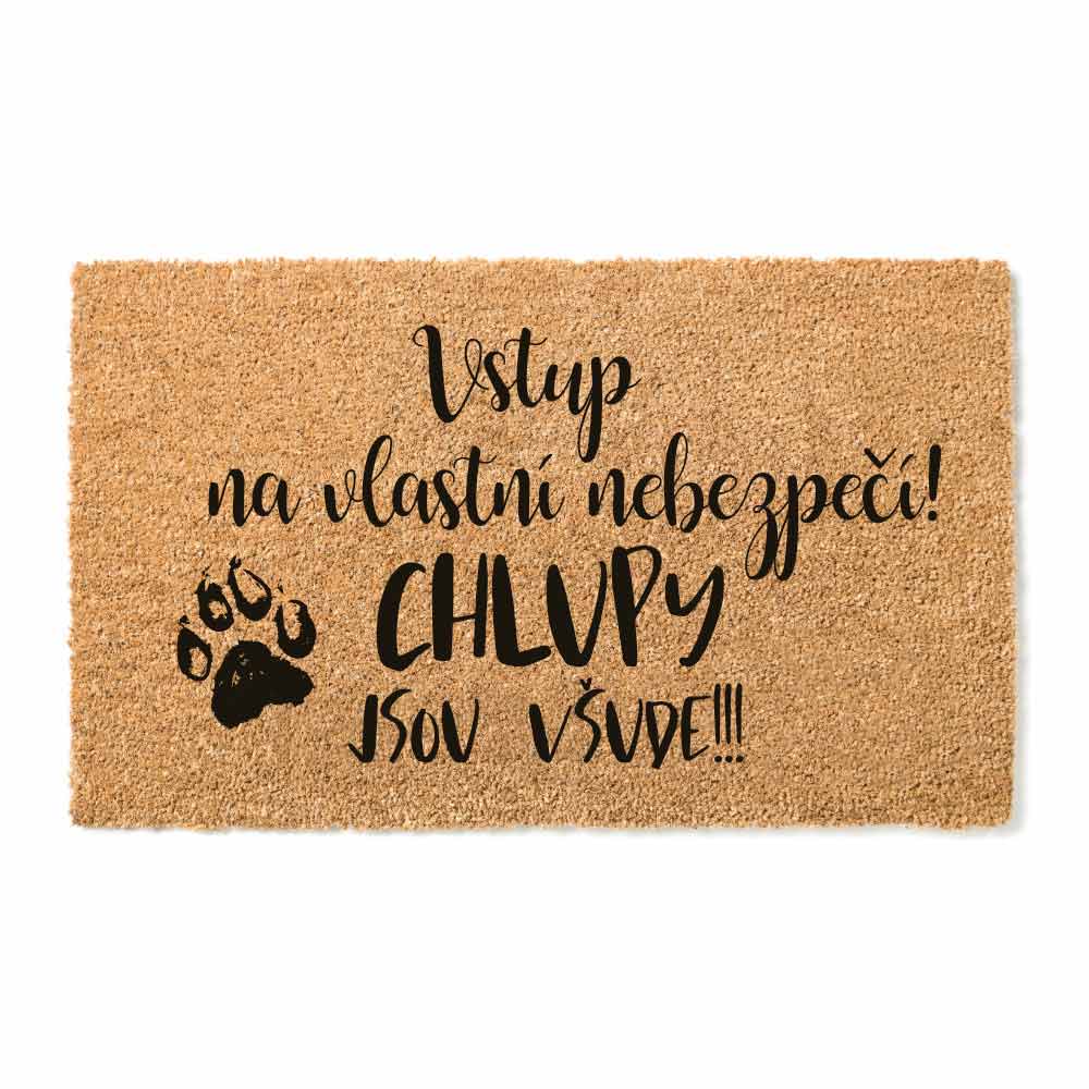 Doormat for Dog Lovers – Enter at Your Own Risk