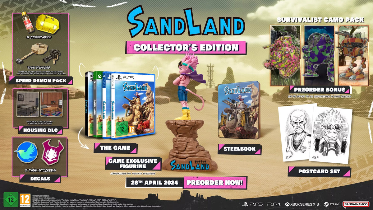 Sand Land – Collector's Edition (PS4)