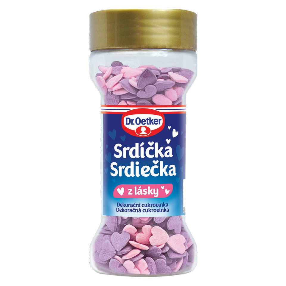 Dr. Oetker Sugar Hearts Sprinkles