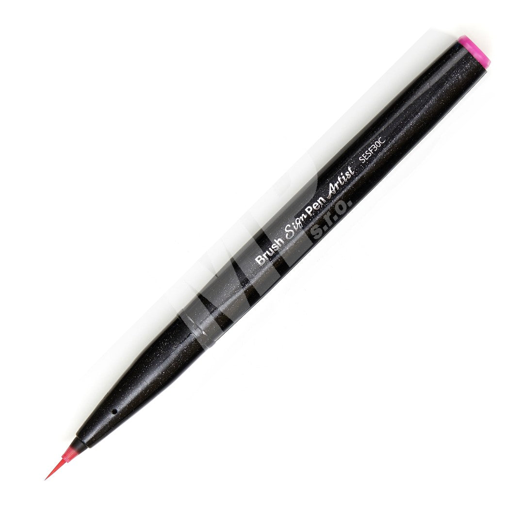 Popisovač Pentel Artist Brush - růžový