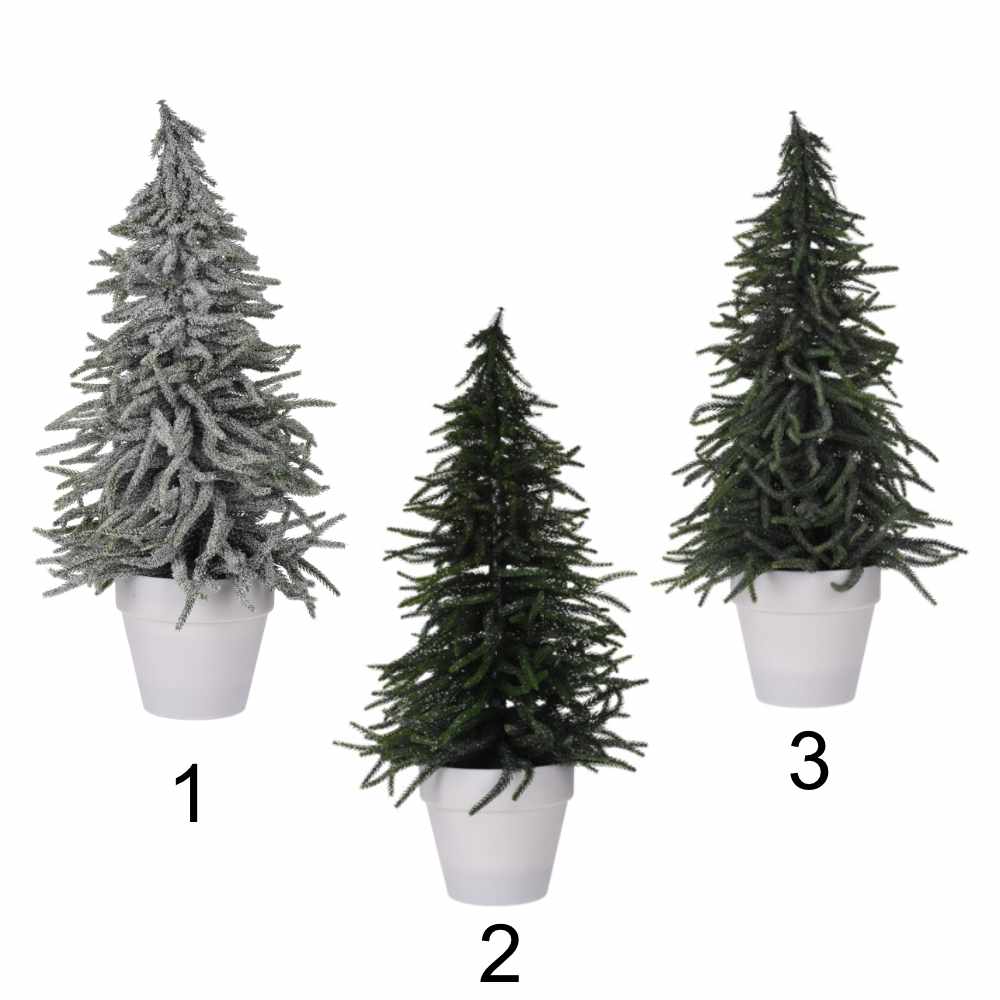 Artificial Christmas Tree in a Pot, 58 cm