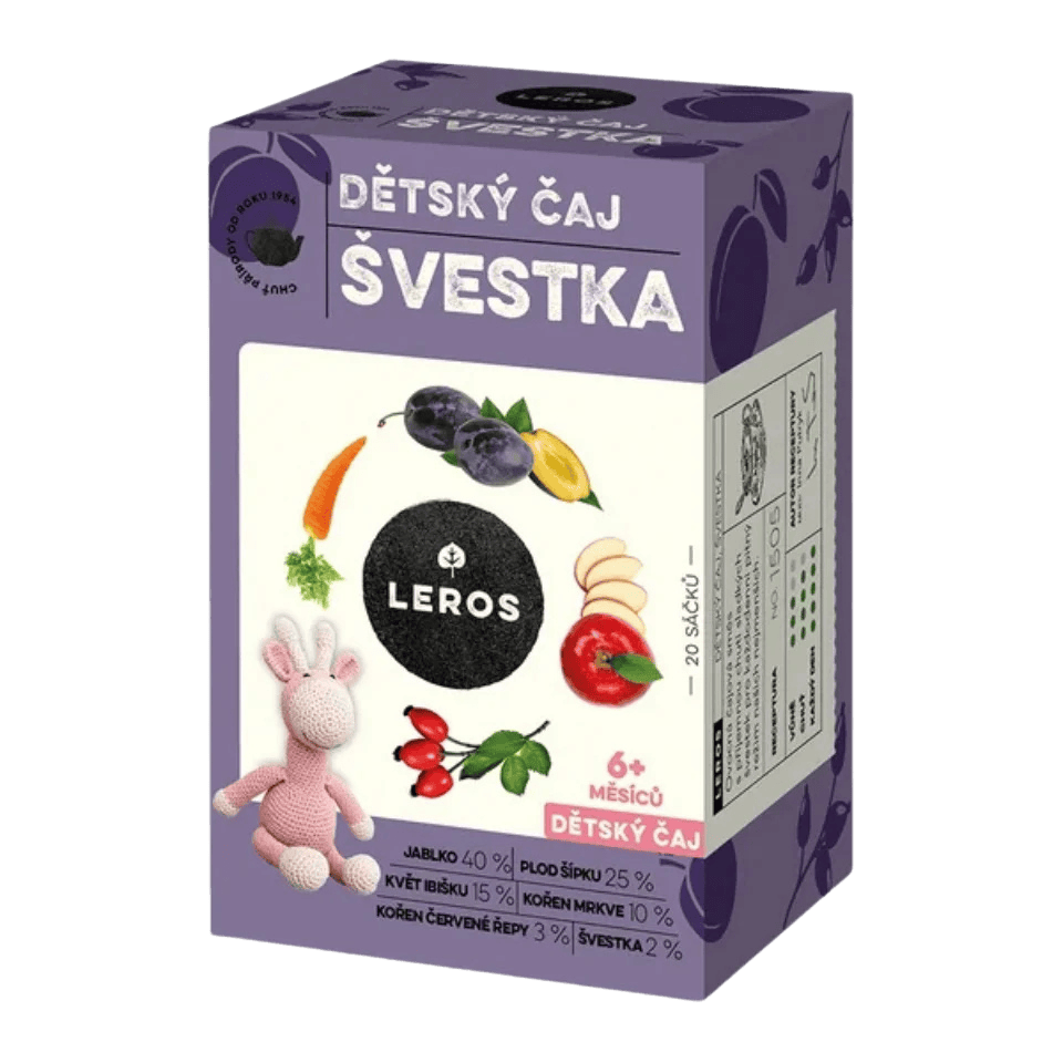 LEROS Plum Children’s Tea / Detsky caj svestka