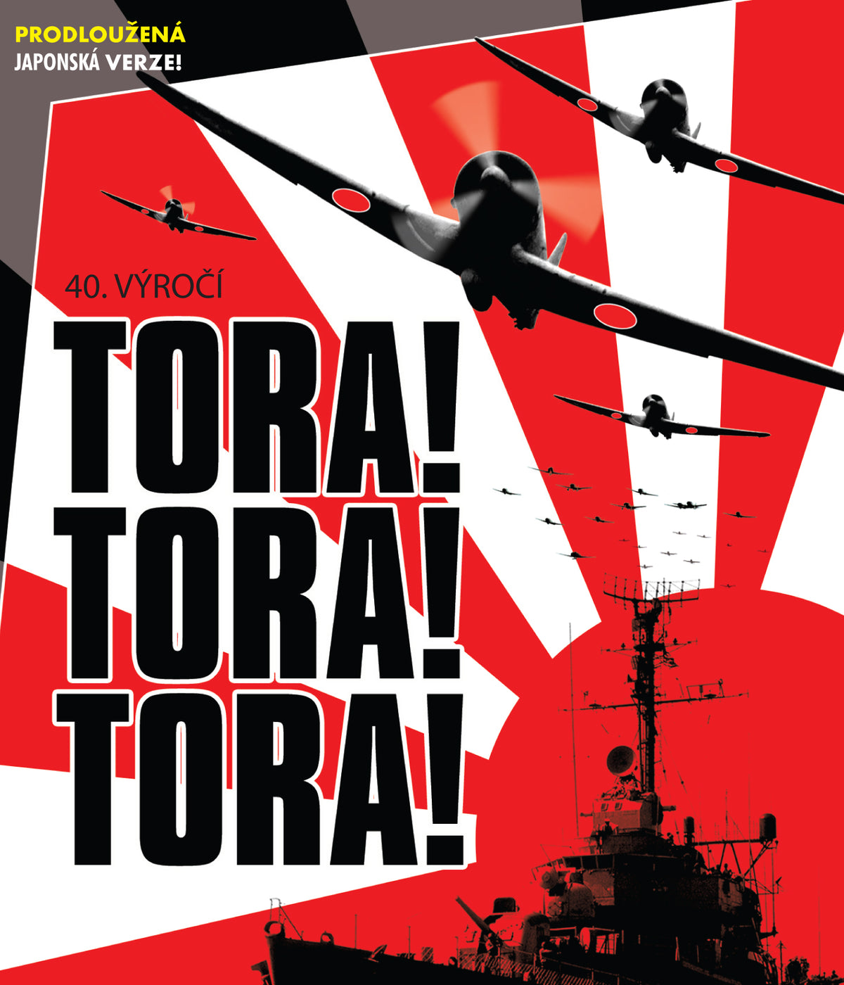 Tora! Tora! Tora! / Tora! Tora! Tora! - puvodni a prodlouzena japonska verze Blu-ray