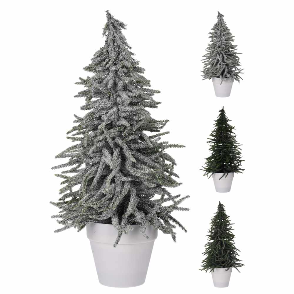 Artificial Christmas Tree in a Pot, 58 cm