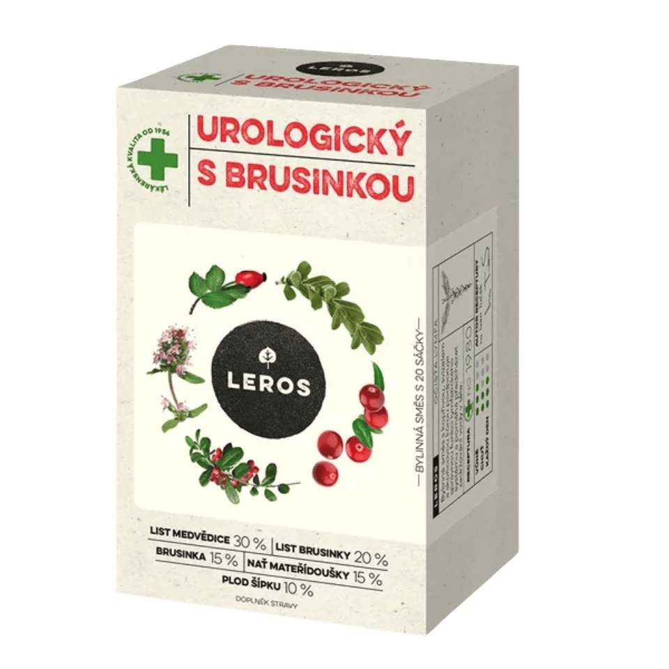 LEROS Urological Tea with Cranberry / Urologicky caj s brusinkou