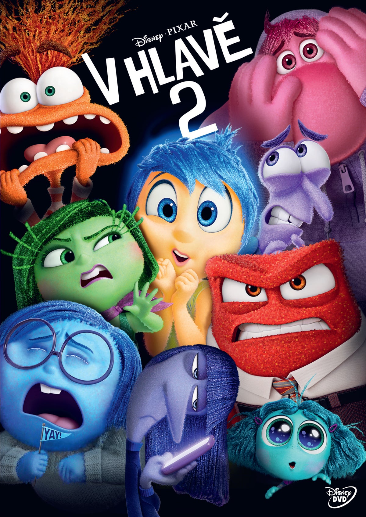 Inside Out 2 / V hlave 2 DVD