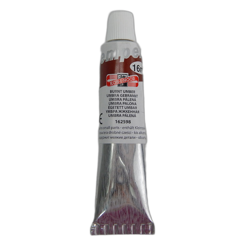 Koh-i-Noor Tempera Paint 16 ml 1670 Burnt Umber