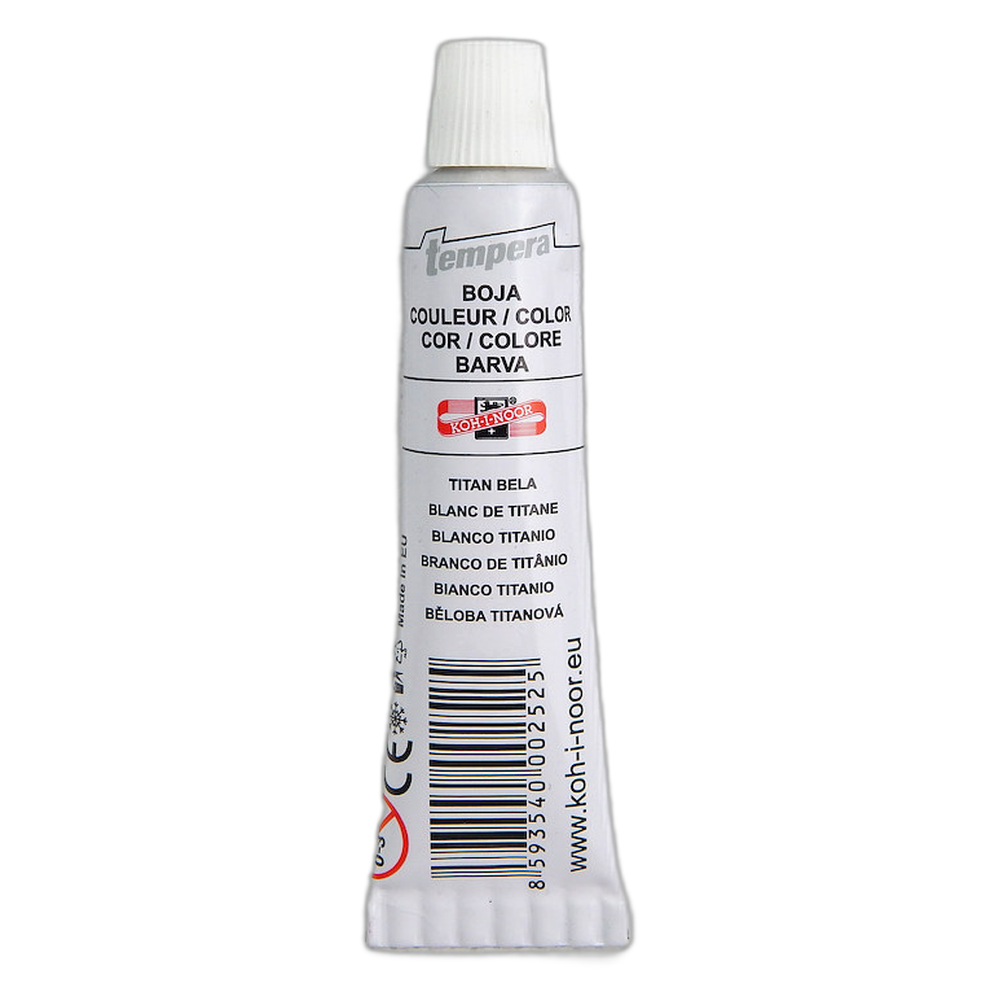 Koh-i-Noor Tempera Paint 16 ml 1100 Titanium White